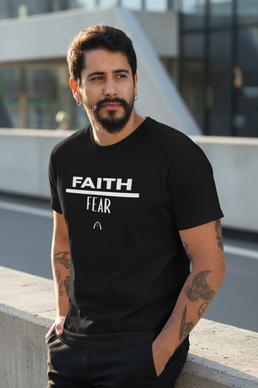 Faith over Fear model photo